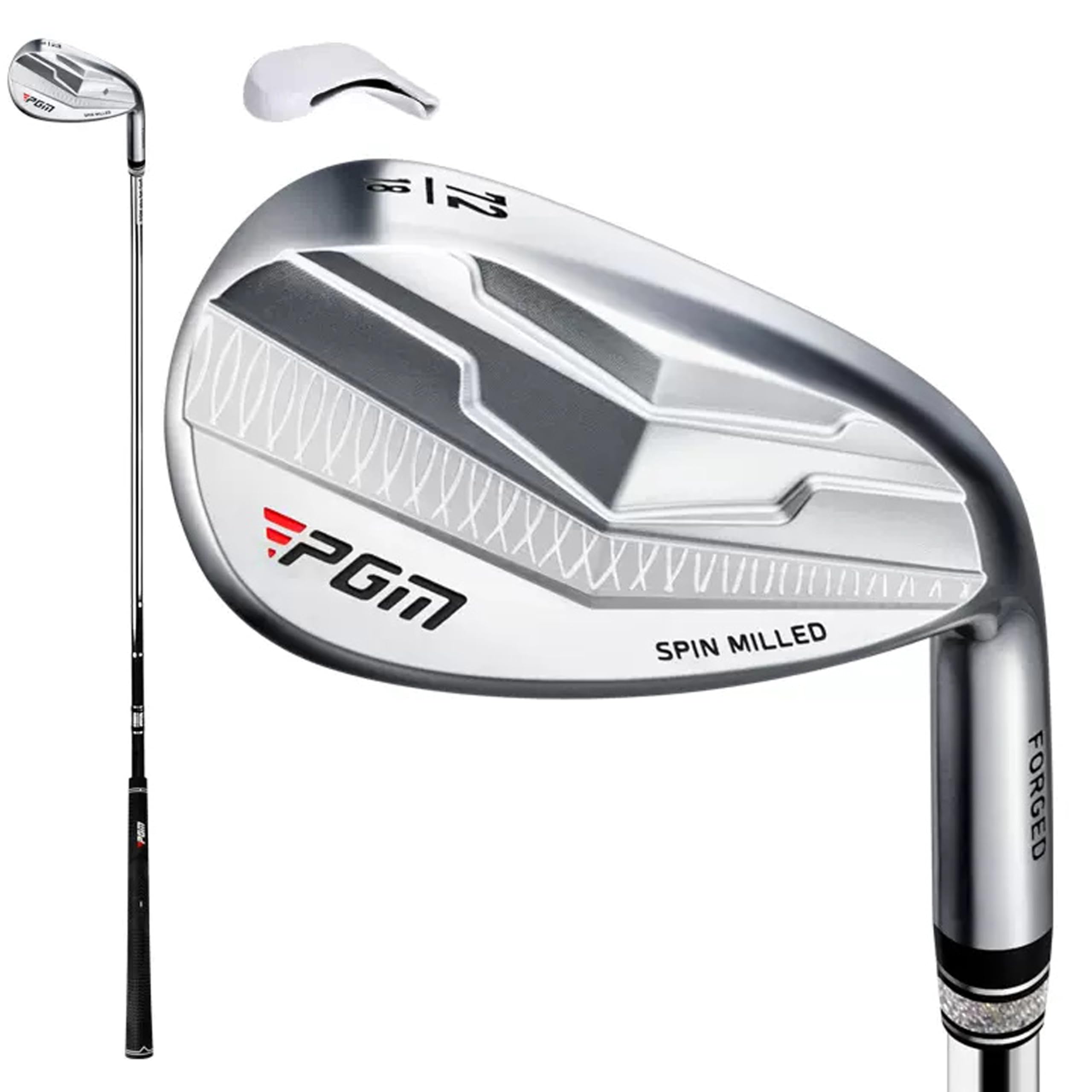 PGM Wedge - 72 Degree Premium Sand & Lob Wedge for Men & Women - CNC Textured Face - Bunker Escape & Short Game Golf Club - Perfect for Greenside Shots, Bunker Play & Saving Strokes