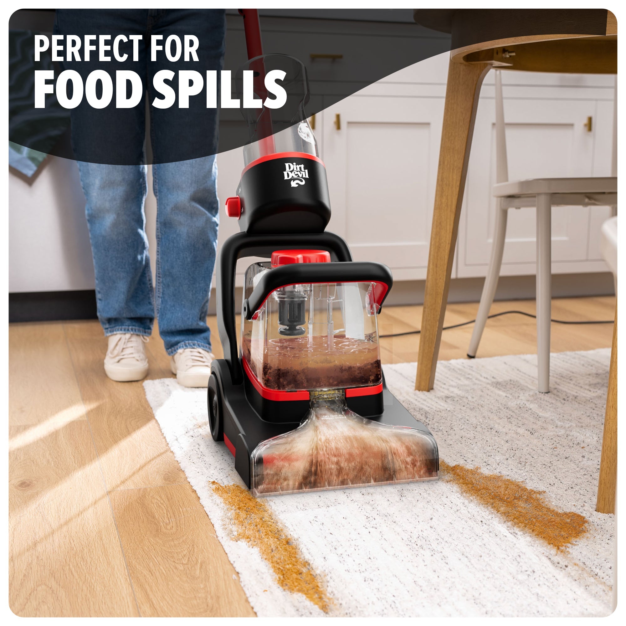 Best Carpet Cleaner for Home Use - Powerful Deep Cleaning Machine for Stains, Pet Hair & Odors - Perfect for Living Rooms, Bedrooms & High Traffic Areas