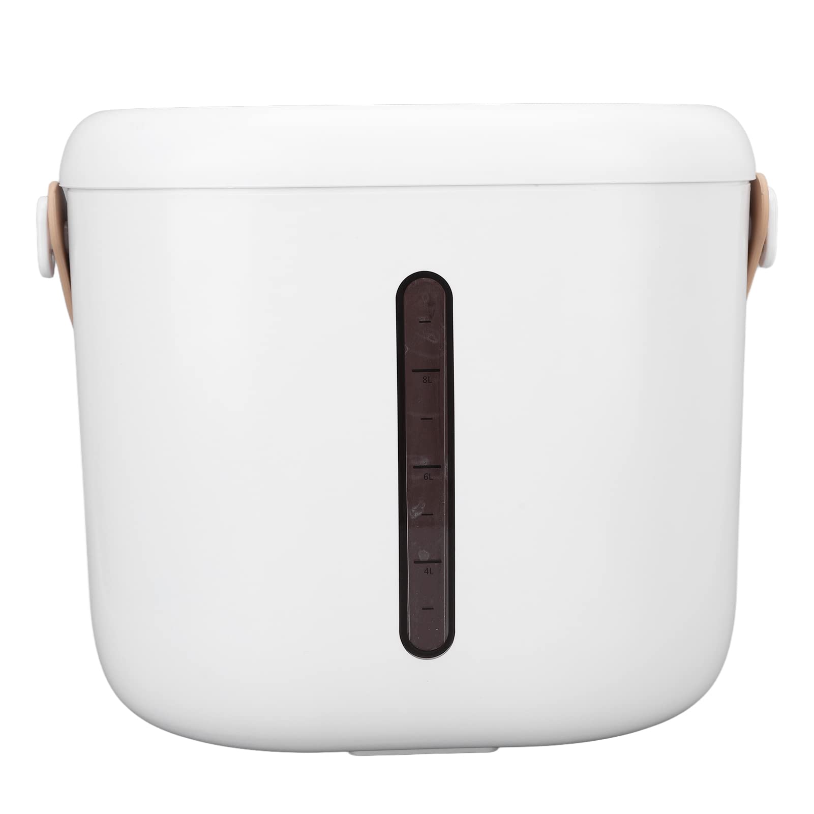 Durable 13L ABS Pet Food Storage Container with Lid & Handle - Airtight Dog & Cat Food Bin for Indoor Use - Perfect for Dry Kibble, Treats & Bulk Food Storage