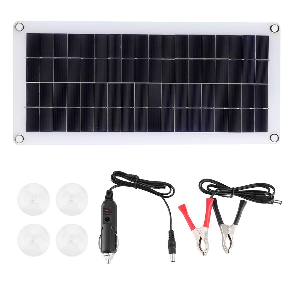 20W 18V Portable Solar Panel Charger - Waterproof Foldable Solar Charger with USB Output for Outdoor Camping, Hiking, RV & Emergency Power Supply
