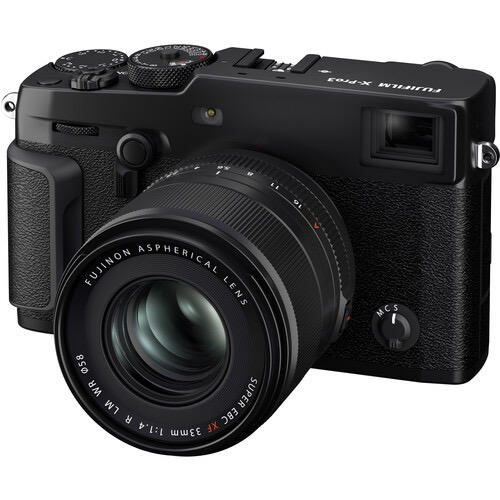 Fujifilm FUJINON XF 33mm F1.4 R LM WR Lens - Fast Aperture Prime Lens for Fuji X-Mount Cameras | Perfect for Portrait, Street & Low Light Photography