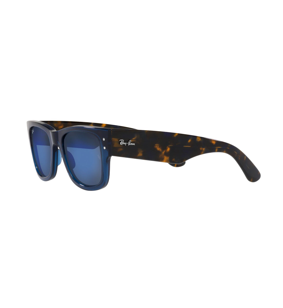 Ray Ban Mega Wayfarer Sunglasses - Classic Polarized UV Protection Lenses for Men & Women - Perfect for Driving, Beach, and Outdoor Activities