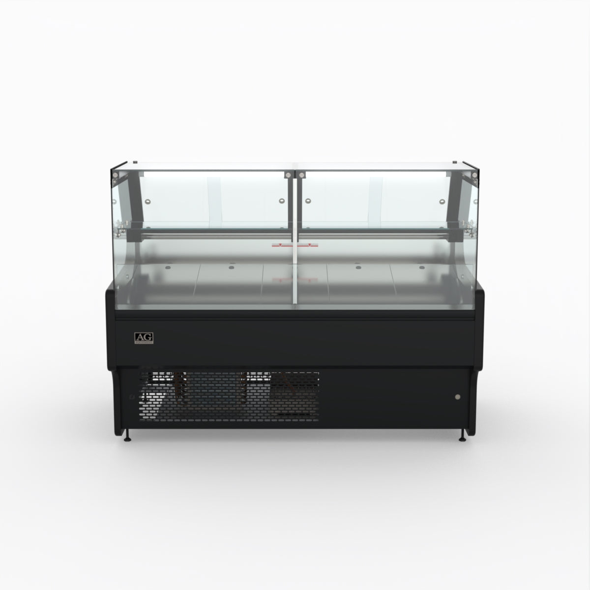 1.5 Meter Deli Showcase Glass Display Case - Commercial Refrigerated Food Display for Bakery, Deli, and Supermarket Use