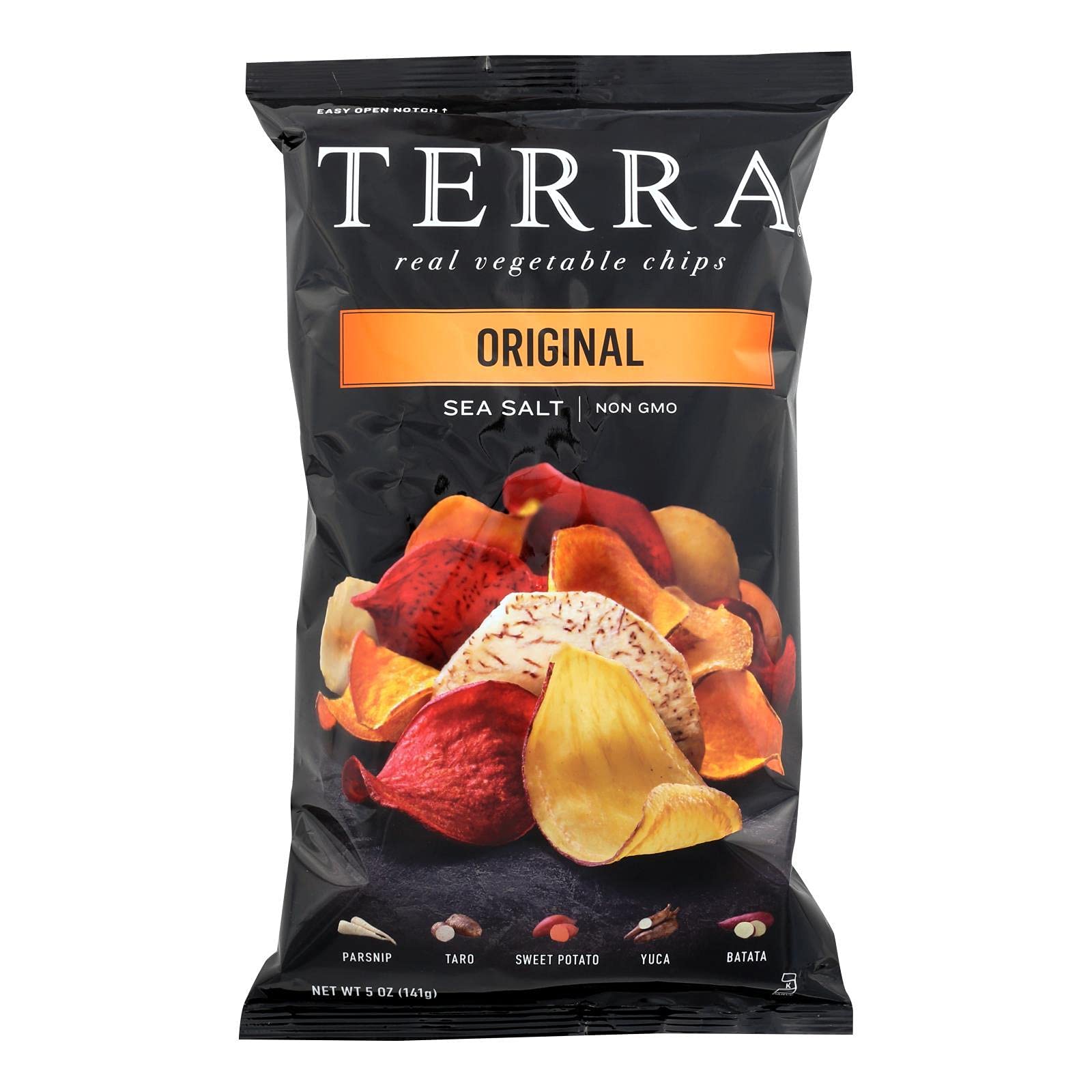 Terra Exotic Vegetable Chips Original Flavor - 12 Pack (5 Oz Each) - Gluten-Free Snacks for Parties, Picnics & Healthy On-the-Go Eating