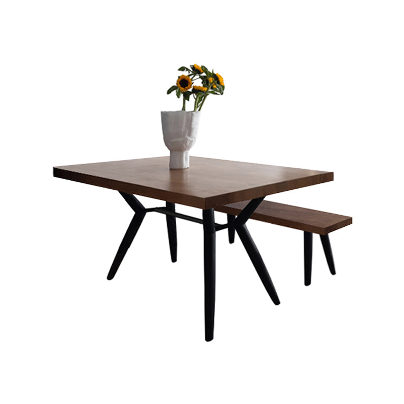 Scandinavian Live Edge Dining Table - Handcrafted Nordic Wood Table for Kitchen & Dining Room | Perfect for Farmhouse, Rustic & Modern Home Decor