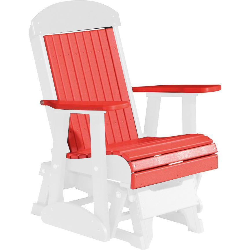Red on White