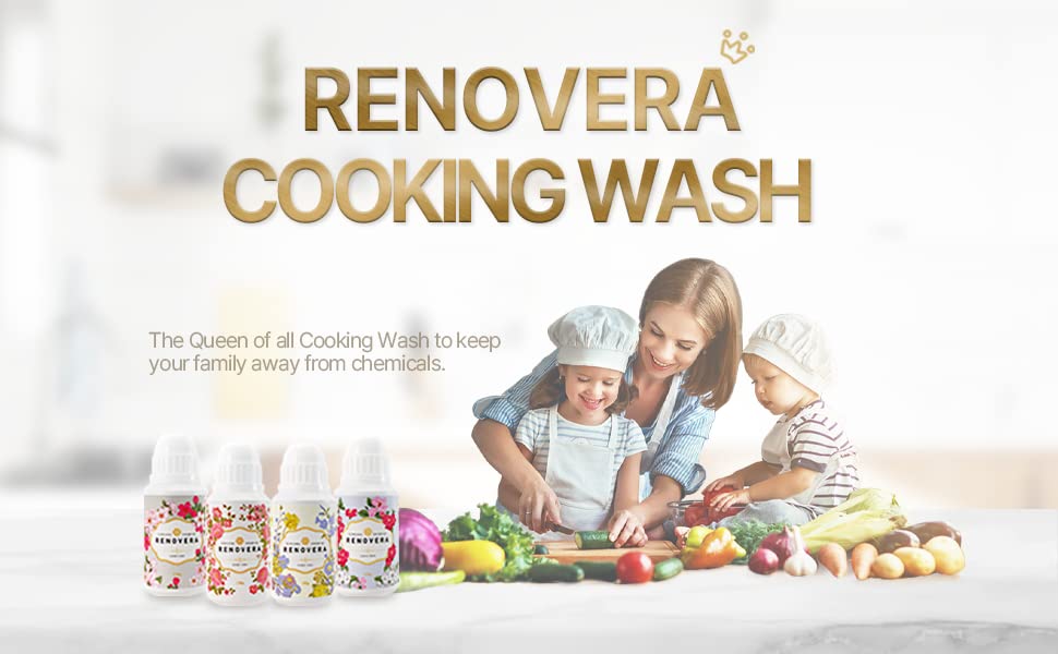 Organic Fruit & Vegetable Wash - Natural Cleaning Spray with Rosa L., Viola Tricolor & Christmas Rose | Safe for Cooking, Produce, Kitchen Surfaces | Perfect for Washing Fruits, Veggies & Prepping Meals
