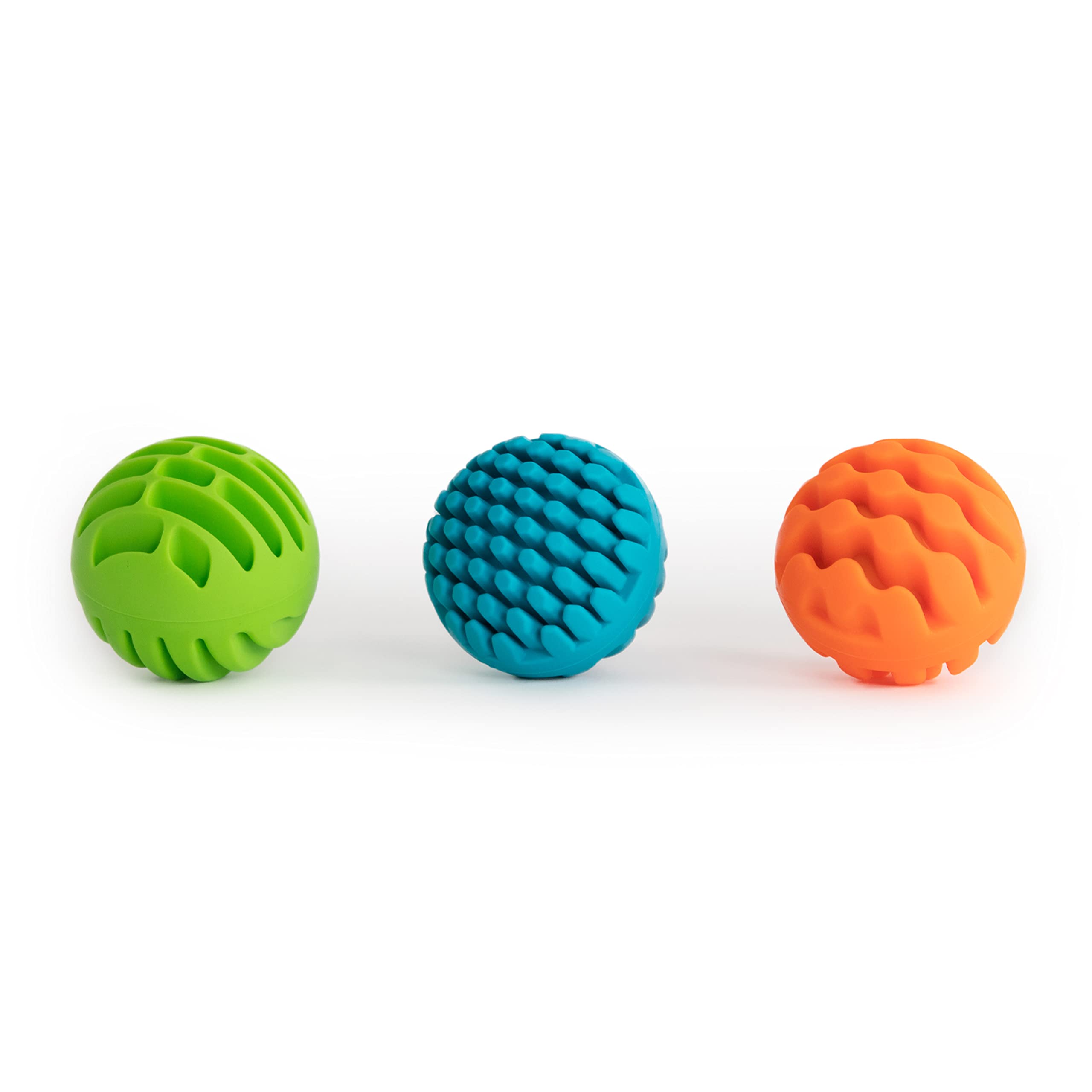 Fat Brain Toys Sensory Rollers for Kids - Textured Baby Toys for Sensory Development & Stress Relief - Perfect for Autism, Toddler Playtime & Occupational Therapy