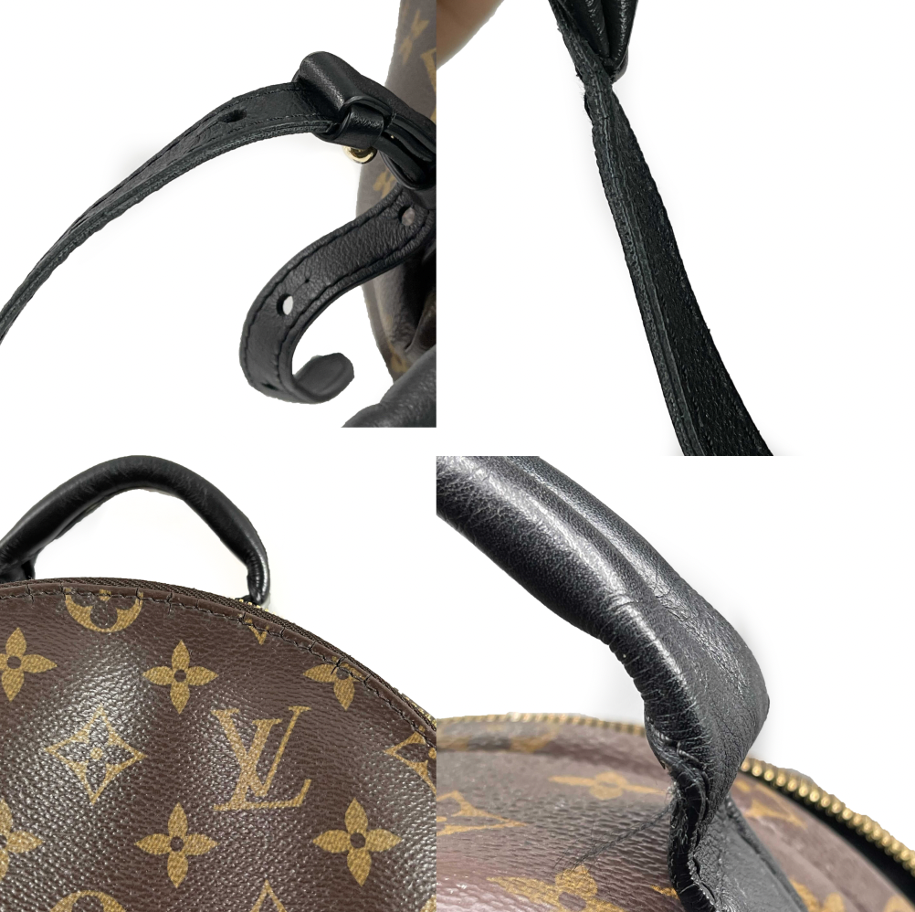 Authentic Louis Vuitton Monogram Canvas Palm Springs PM Backpack - Stylish Brown Designer Bag for Women, Perfect for Travel, Work & Everyday Use
