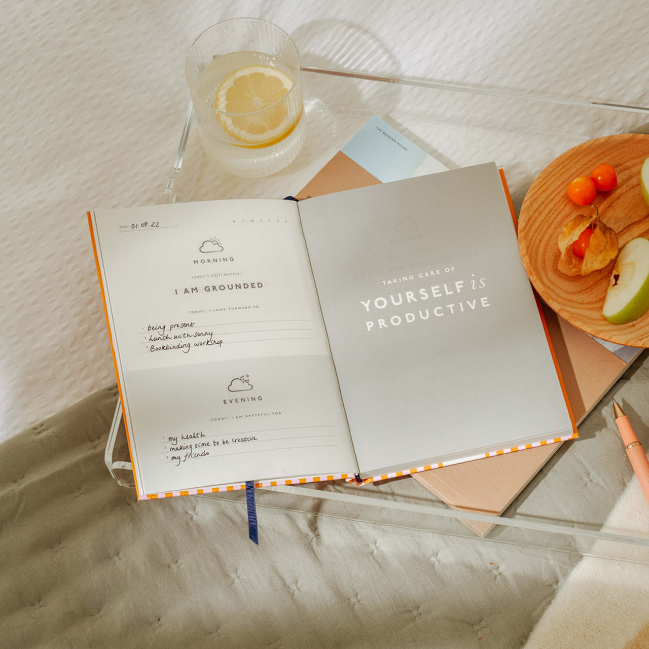 Stay Grounded Gratitude Journal - Daily Mindfulness & Self-Care Notebook for Stress Relief, Anxiety & Positivity - Perfect for Meditation, Yoga & Personal Growth