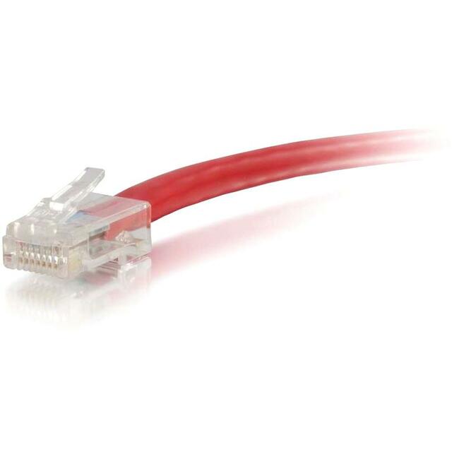 20Ft Cat5E Red Non-Booted UTP Ethernet Cable - High-Speed Networking for Home, Office & Gaming Setups