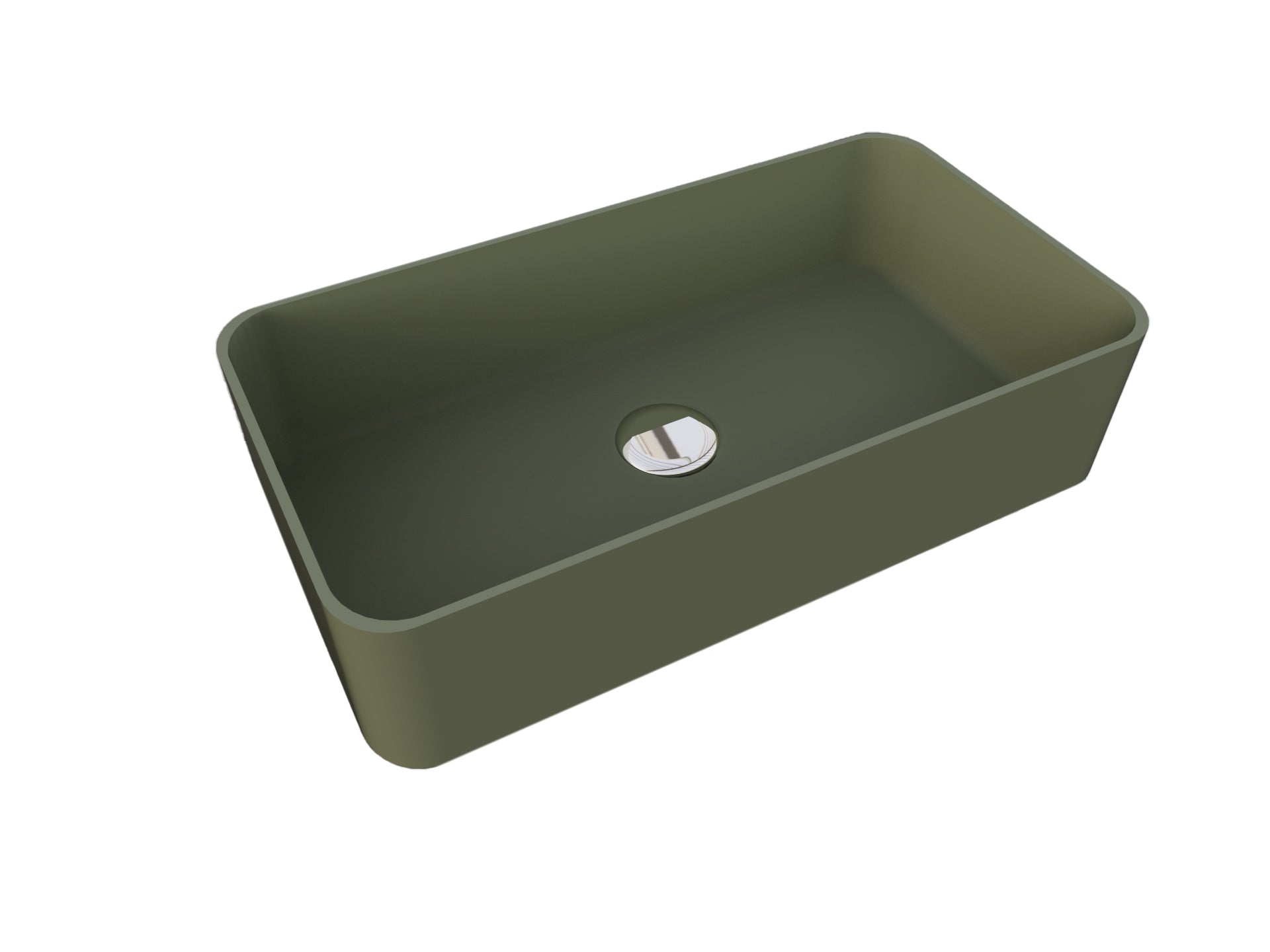 DAX Aeda Matt Vessel Rectangular Sink - Modern Stainless Steel Kitchen Sink for Contemporary Homes | Perfect for Food Prep, Dish Washing & Stylish Kitchen Decor