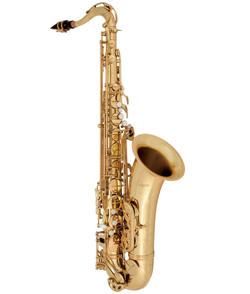 Antigua Winds TS4240 PowerBell Bb Pro Tenor Saxophone - Professional Lacquered Brass Instrument for Jazz, Concert & Studio Performance