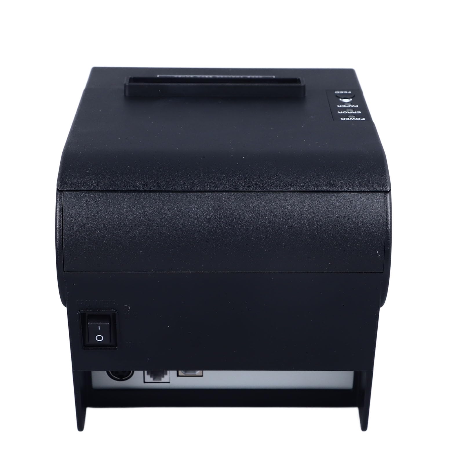 Syrisora 80mm Thermal POS Printer - USB & Bluetooth Receipt Printer for Restaurant, Kitchen, Retail with Auto Cutter - 100-240V US Plug - Ideal for Fast Food, Coffee Shops & Small Businesses