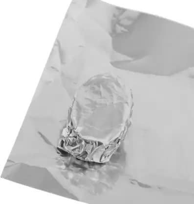 Premium Aluminum Foil Chocolate Wrappers - 8cm x 8cm (3.15