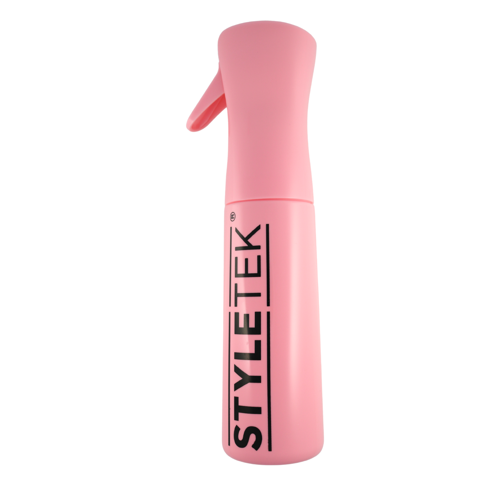 Styletek Continuous Mist Spray Bottle - 10 oz Pink Hair & Face Water Sprayer for Salon, Travel, Gym & Skincare - Fine Mist Setting Spray for Makeup, Plants & Cleaning