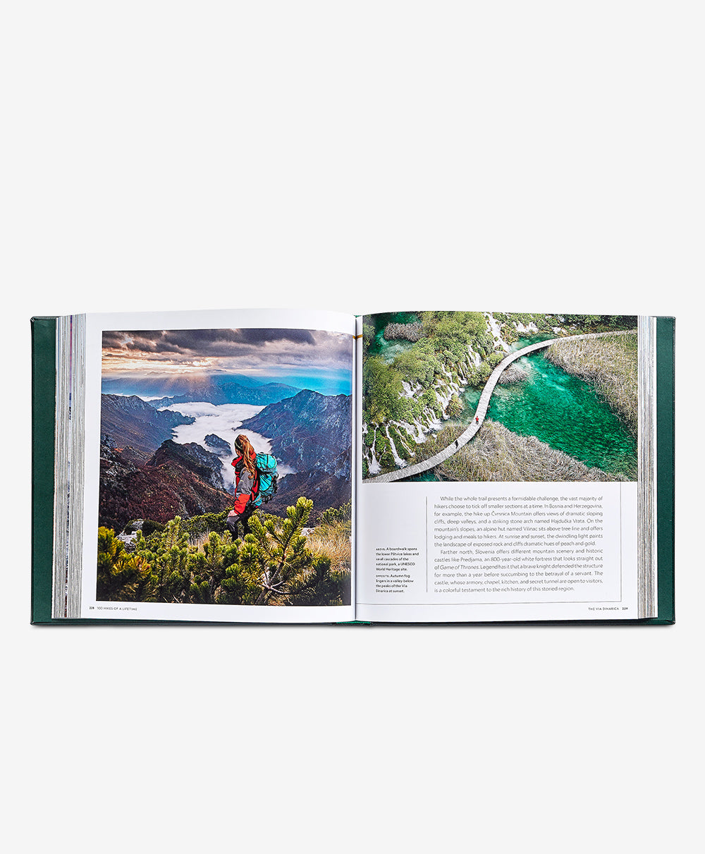 100 Best Hikes of a Lifetime - Top Scenic Trails & Bucket List Adventures for Outdoor Enthusiasts | Perfect for Camping, Backpacking & Nature Exploration