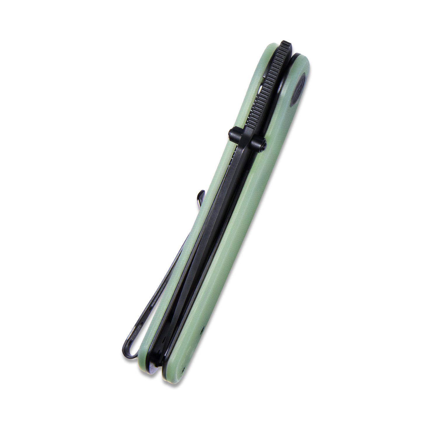 Momentum Sherif Manganas Folding Knife - Jade G10 Handle, 3.43