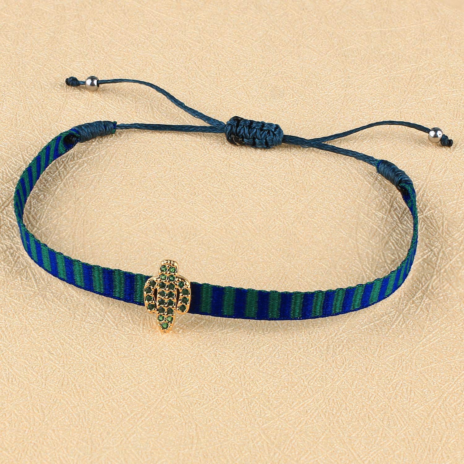 KELITCH Women's Adjustable Friendship Bracelets with Star Charm - Colorful Silk Rope Stackable Bracelets for Best Friends, Sister Gifts & Everyday Wear