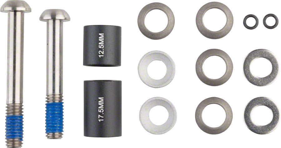 Avid 20mm Disc Post Spacer Kit with Titanium CPS Bolts - Mountain Bike Brake Upgrade for Enhanced Performance on Trails & Downhill Rides