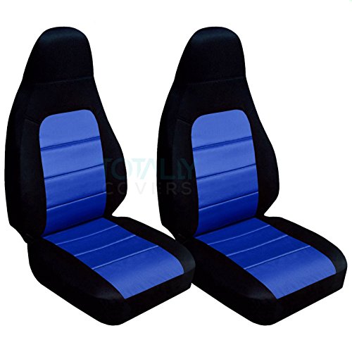 Black and Dark Blue