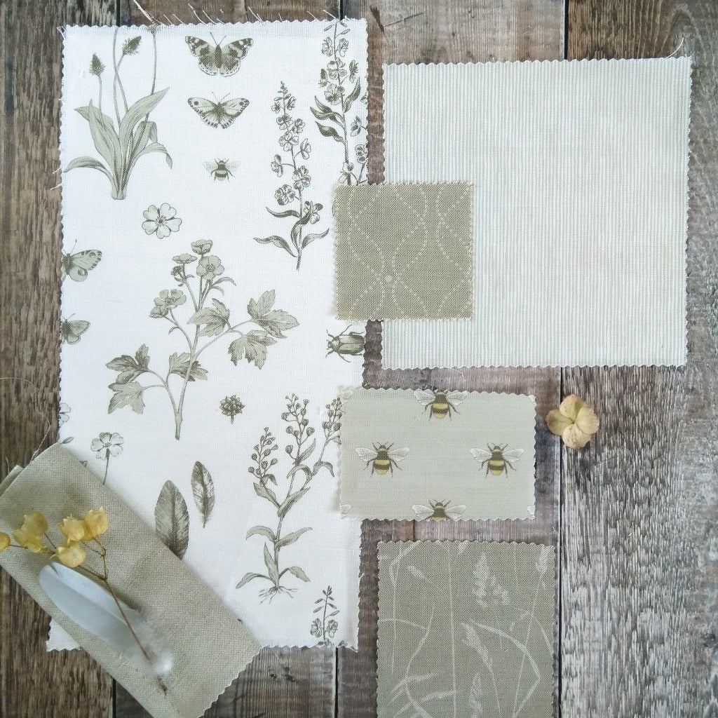 Premium Field Study Fabric - Soft & Durable Dove Print Cotton Material for DIY Crafts, Quilting & Home Decor Projects