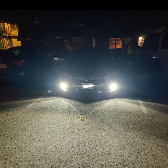 2004-2020 Honda Civic Fog Light Bulb Replacement - H11 55W Halogen Bulb (Not Compatible with 2006-2008 Civic Coupe) | Durable & Bright for Night Driving & Foggy Conditions