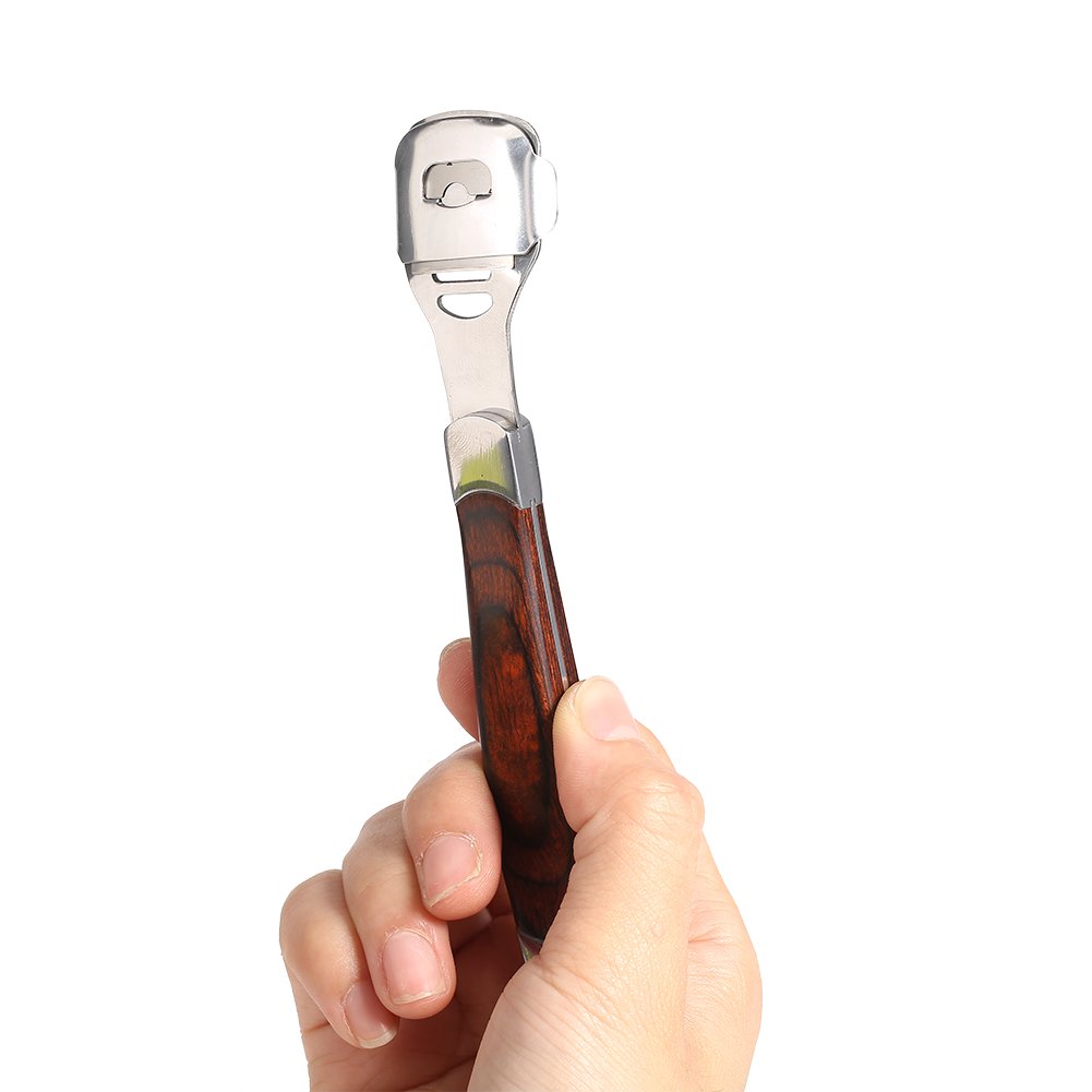 TOPINCN Pedicure Shaver Set with 10 Blades - Foot Callus Remover for Smooth Skin at Home
