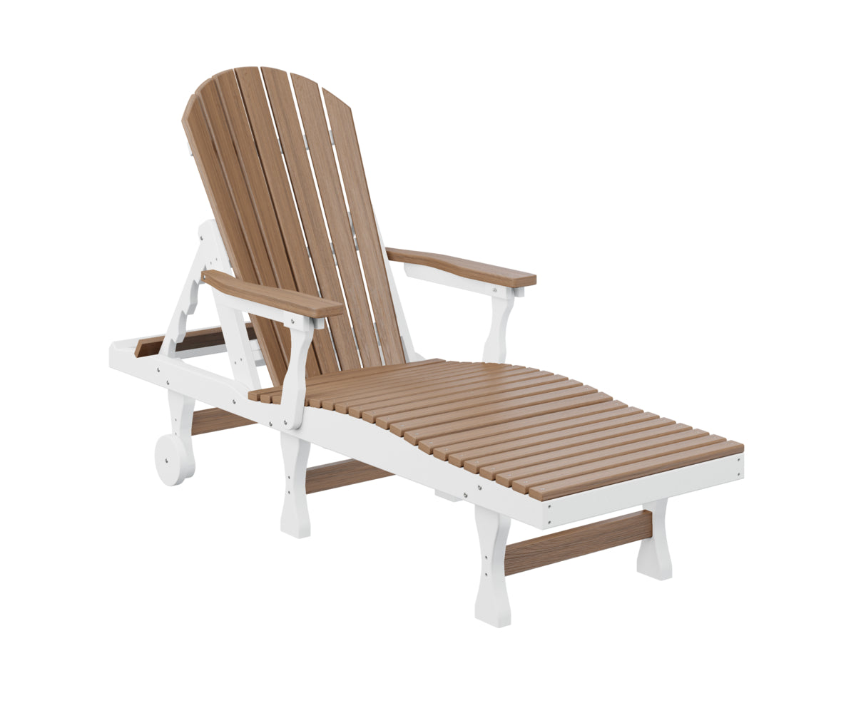 Berlin Gardens Comfo Back Chaise Lounge - Premium Outdoor Patio Furniture for Relaxing, Sunbathing & Poolside Lounging