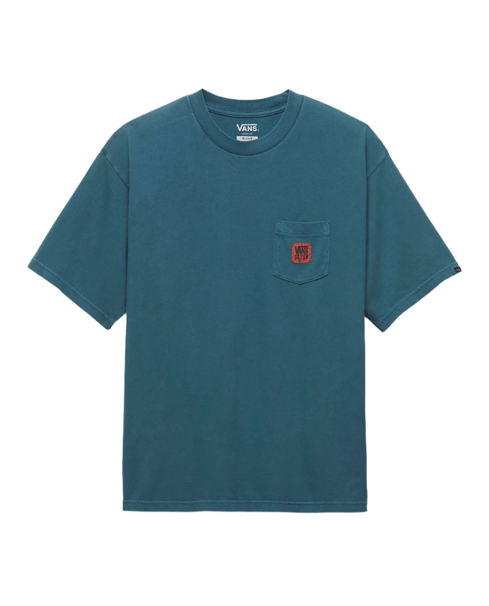 VANS MTE Crestline Pocket T-Shirt - Stargazer Blue | Men's Casual Short Sleeve Tee for Outdoor & Streetwear Fashion