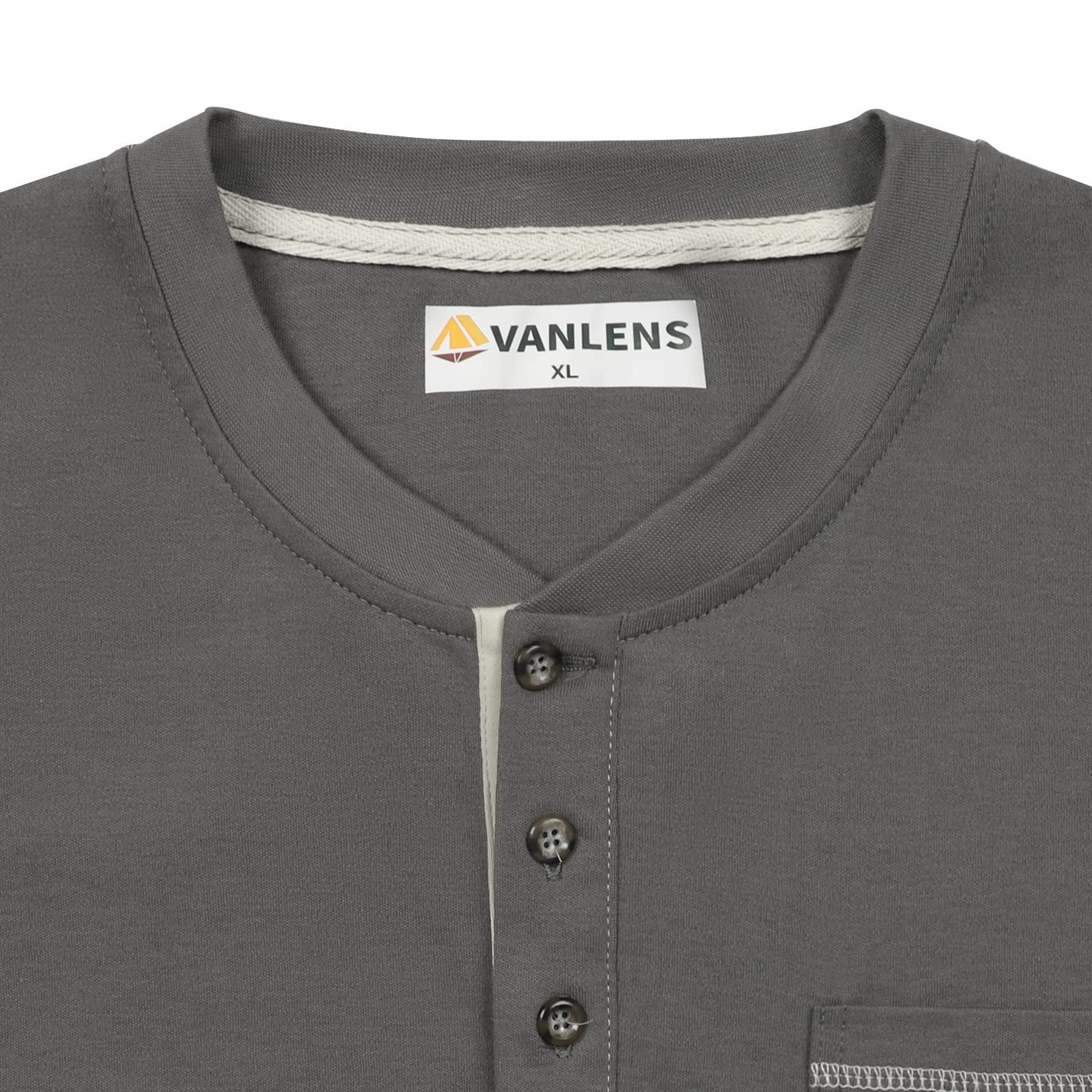 FR Shirts for Men CAT2/HRC2 Flame Resistant Work Shirts - 6.5oz Lightweight Long Sleeve Fire Retardant Shirt for Welding, Construction & Industrial Safety Workwear