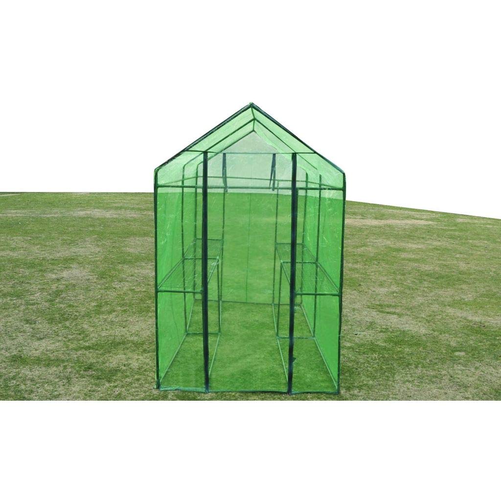 Tidyard XL Greenhouse with Powder-Coated Steel Frame & Durable Cover - 3'11