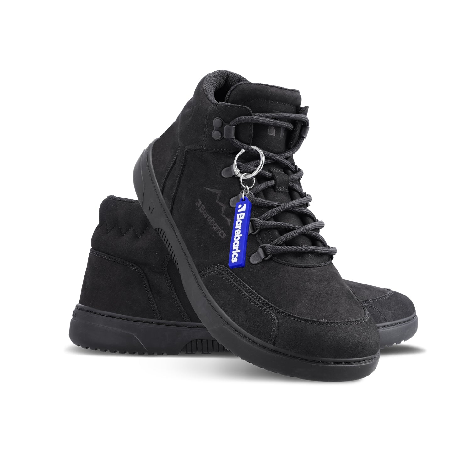 Barefoot Sneakers for Men & Women - Barebarics Element All Black Minimalist Shoes | Lightweight & Flexible for Running, Walking & Gym Workouts