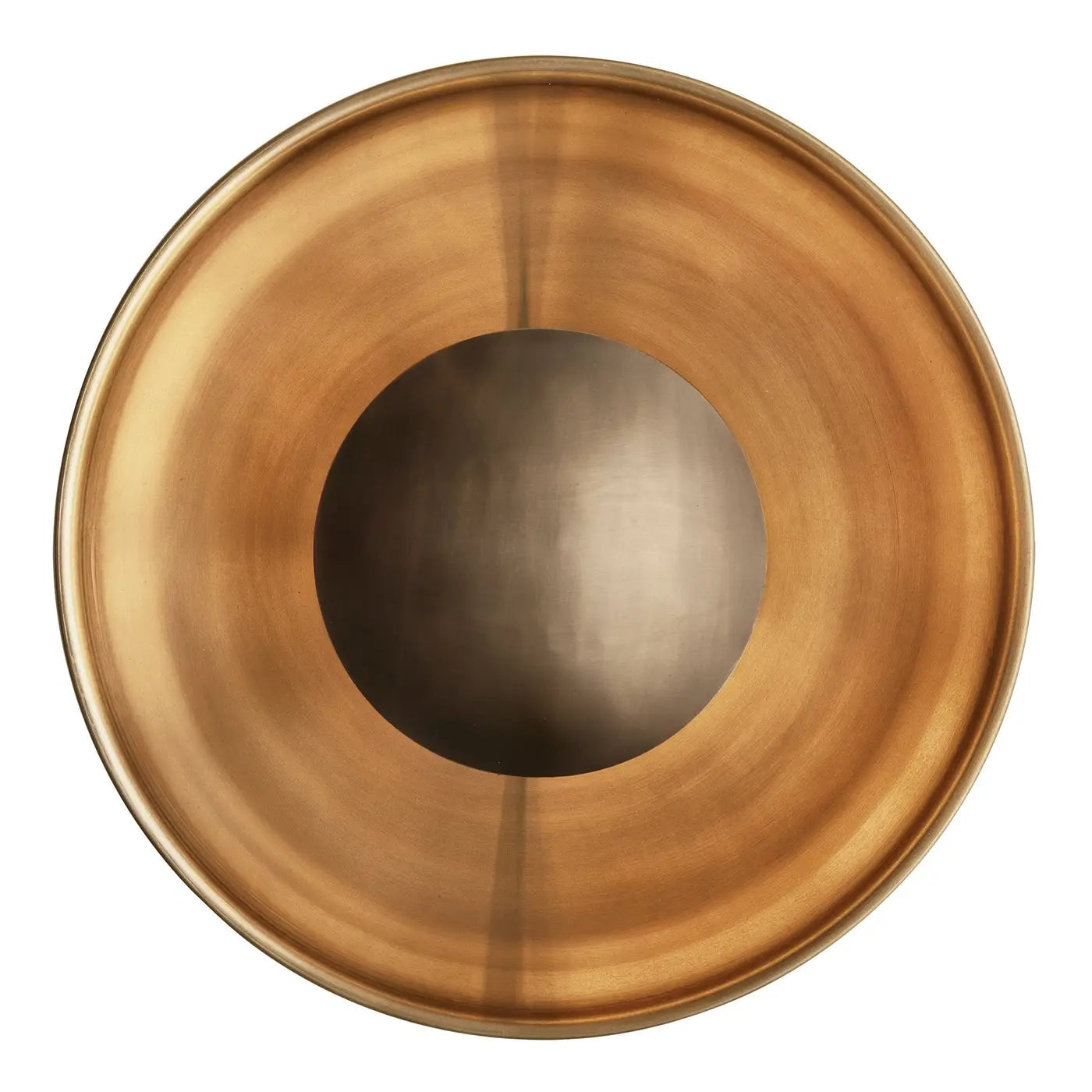 Boston Round Metal Diffuser Wall Light - Vintage Industrial Style with Multiple Finishes - Perfect for Living Room, Bedroom & Hallway Lighting