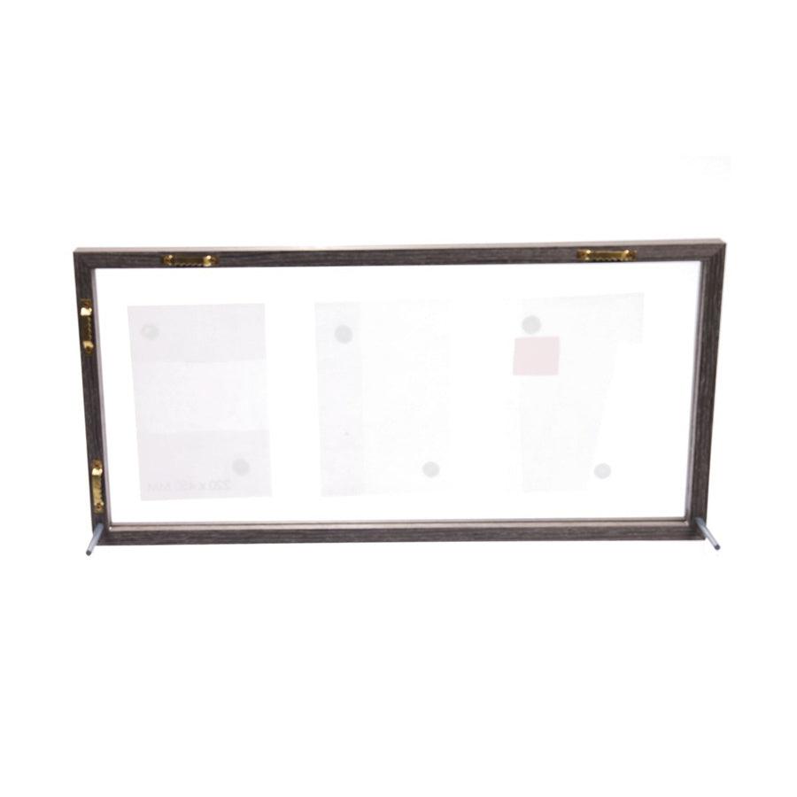 MAGNET Photo Frame 04 GY (890g) - Magnetic Picture Frame for Wall Display, Home & Office Decor