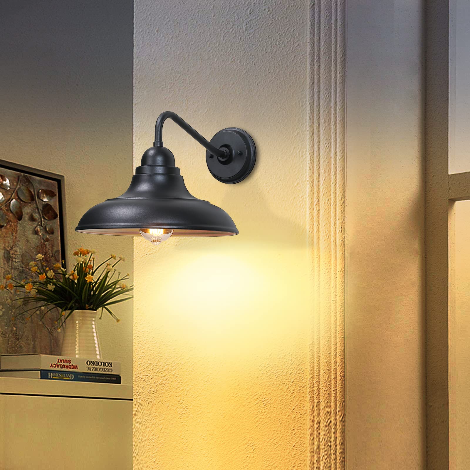 3 Pack Classic Barn Wall Sconces - 12