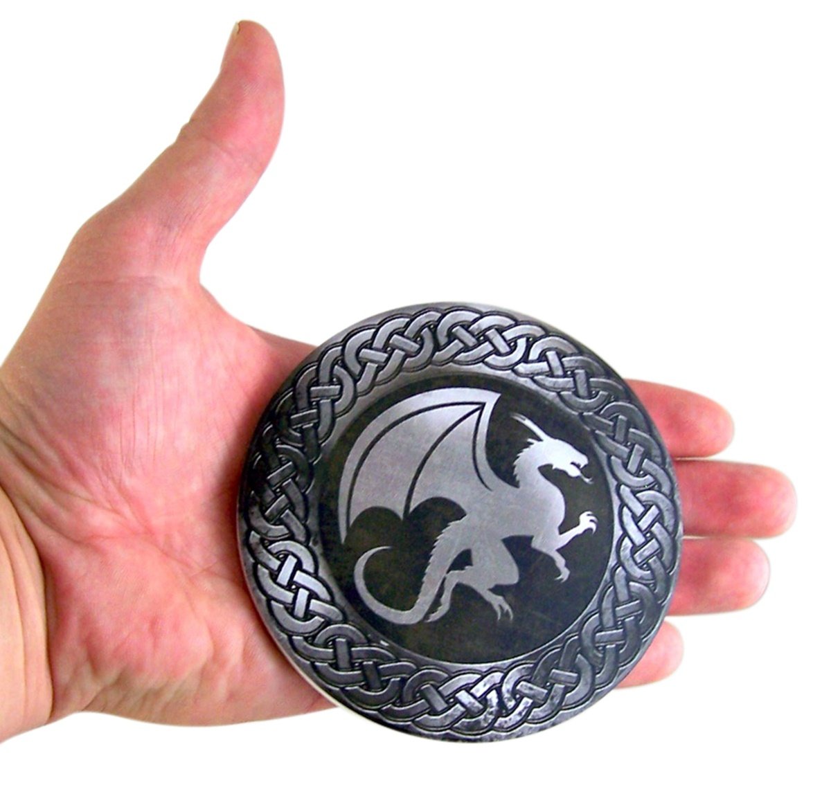 Dragon Coaster Set with 4 Holders for Home & Bar Decor