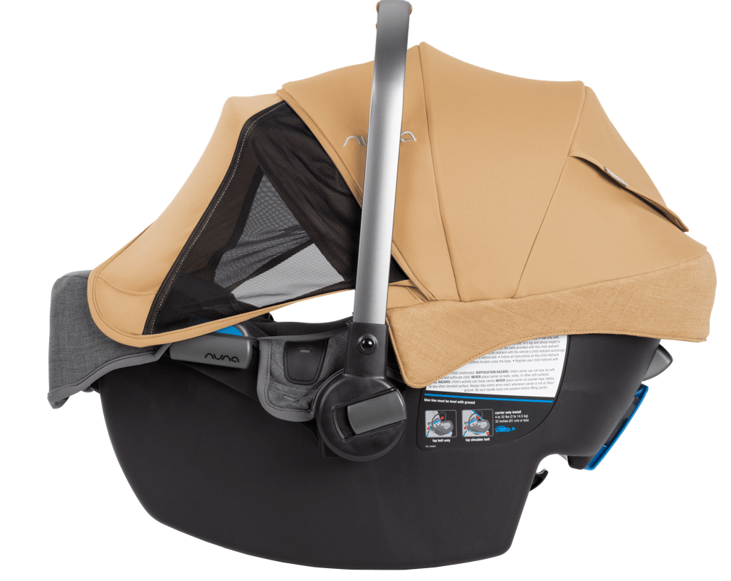 Nuna PIPA RX Infant Car Seat with RELX Base - Lightweight, Safe & Easy to Install - Perfect for Newborns & Travel | Ideal for Daily Commutes, Road Trips & Airplane Travel