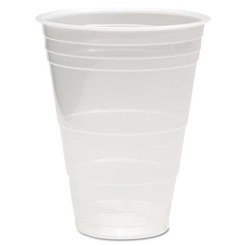 BWKTRANSCUP16CT - 16 oz Translucent Plastic Cold Cups for Parties, Picnics & Beverage Service - BPA-Free Disposable Drinkware