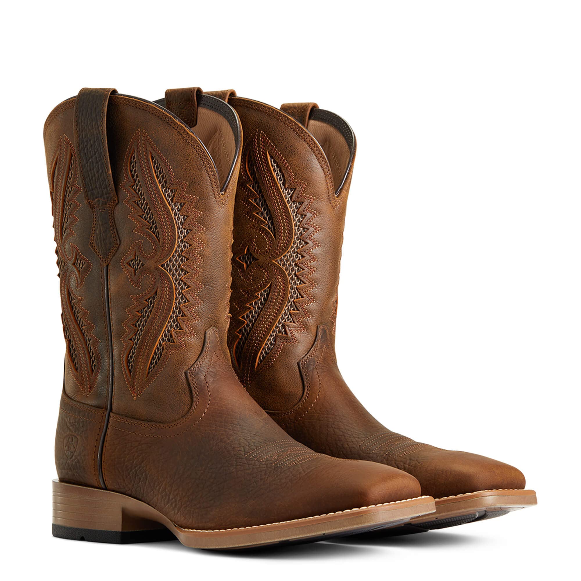 Ariat Men's Rowder VentTek 360° Breathable Cowboy Boots - Comfortable Western Riding Boots for Work, Rodeo & Outdoor Activities