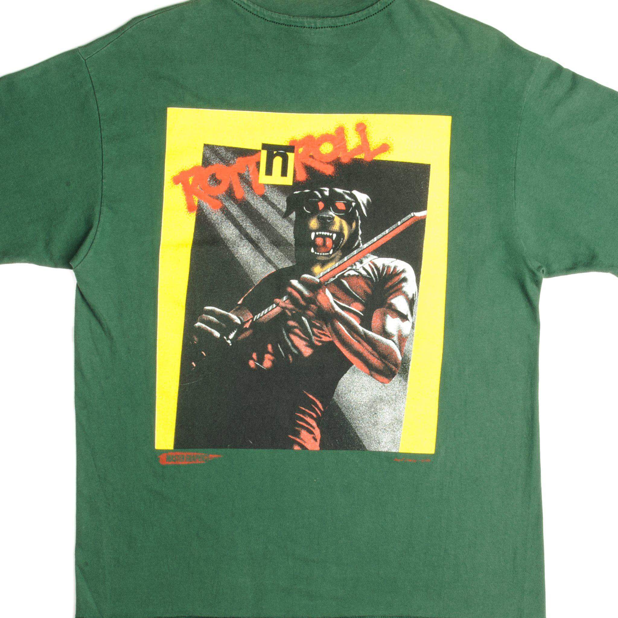 Vintage Master Graphics Hot Rotz T-Shirt | 1990s Retro Graphic Tee | Medium Size | 100% Cotton Made in USA | Casual Wear & Street Style Outfit