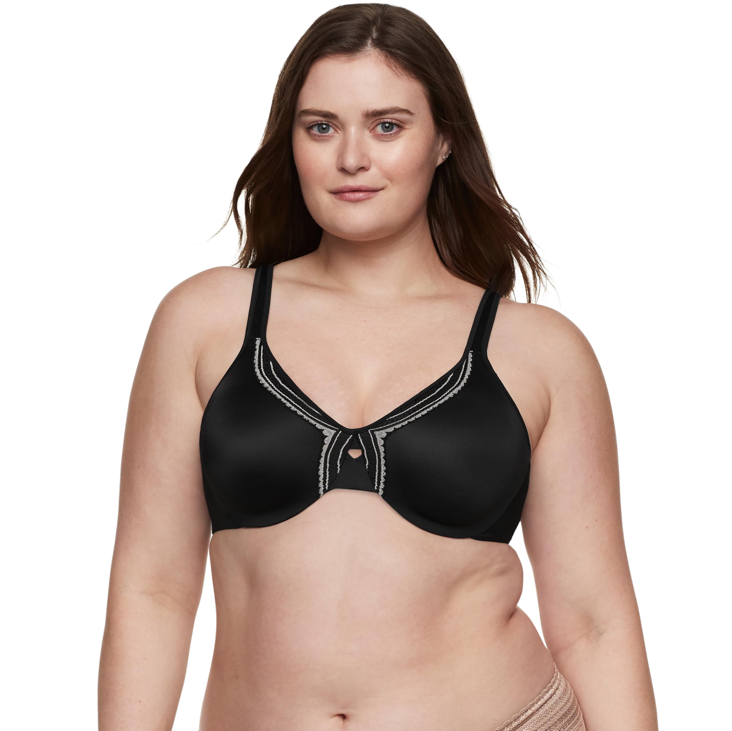 Olga Women's Butterfly Effect Minimizer Bra - Comfortable Wireless Support for Everyday Wear & Active Lifestyles