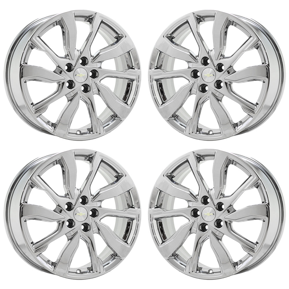 2022-2024 Buick Encore OEM Bright Chrome Wheels & Rims - Set of 4 (Part #14063) - Perfect for Replacement & Vehicle Upgrades