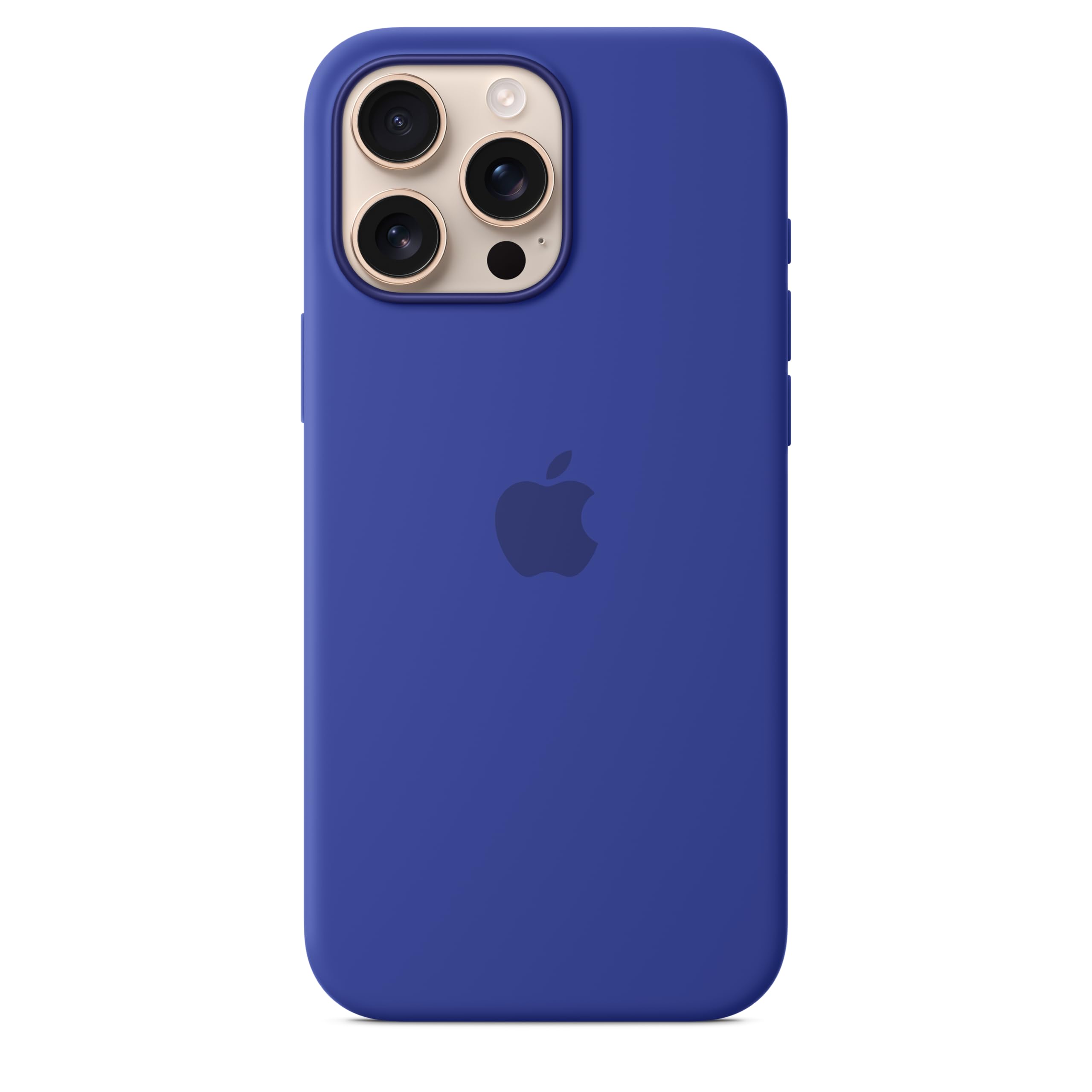 Apple iPhone 16 Pro Max Silicone Case with MagSafe - Ultra Marine Blue | Protective Cover for Wireless Charging | Perfect for Work, Travel & Everyday Use
