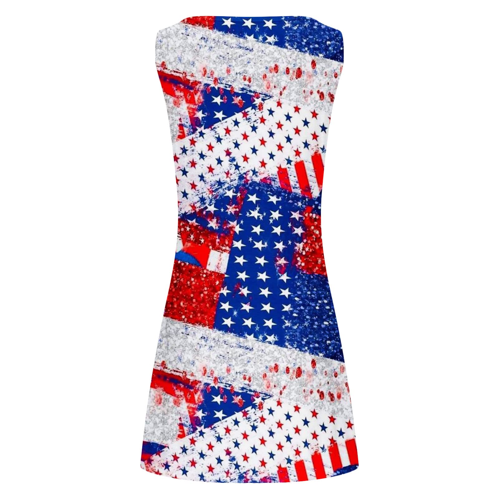 Women's Floral Print Summer Dress - Sleeveless Boho Mini Dress with Hollow Out Crewneck for Casual & Beach Wear | Perfect for Vacations, Picnics, and Outdoor Parties