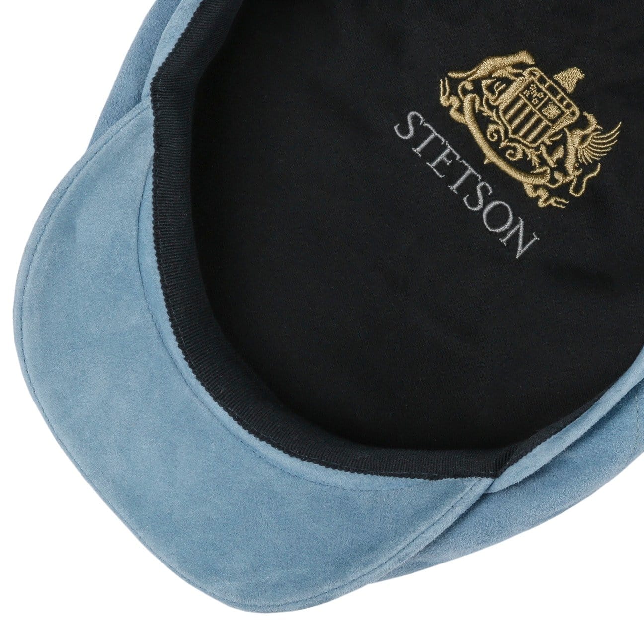 Stetson Goat Suede Flat Cap - Classic Men's Vintage Style Hat for Casual Wear & Outdoor Activities