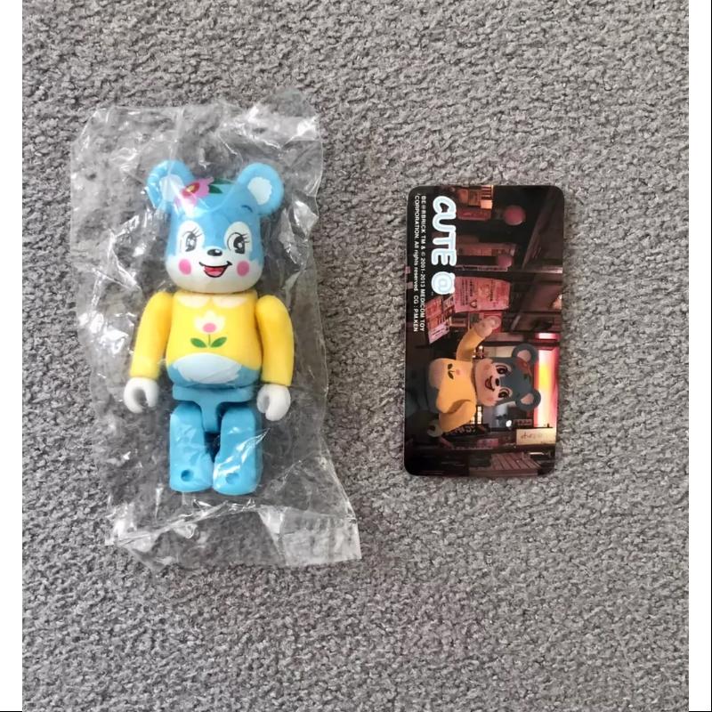 Bearbrick Series 26 CUTE 100% Collectible Vinyl Art Toy - Limited Edition Japanese Designer Figure for Display & Gift Giving