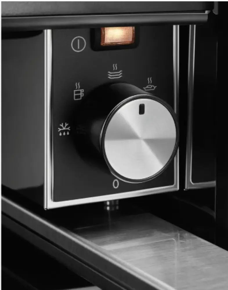 AEG KDK911424T 14cm Built-In Warming Drawer in Matte Black - Perfect for Keeping Food Warm in Kitchens & Restaurants