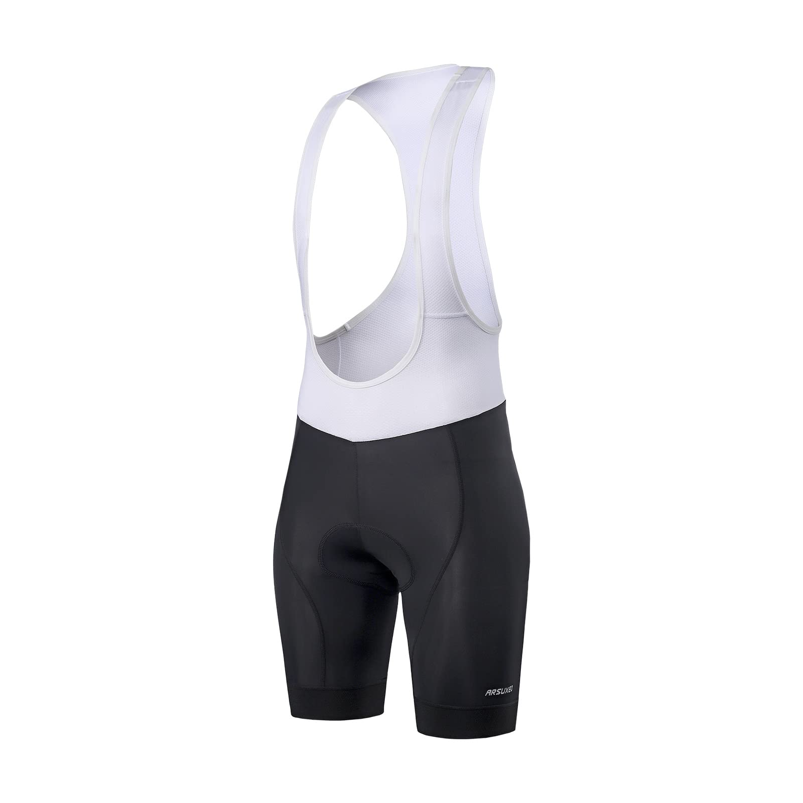 ARSUXEO Men's 3D Padded Cycling Bib Shorts - Breathable Bike Bicycle Shorts with Comfortable Padding for Road & Mountain Biking | Perfect for Training, Racing & Long Distance Rides