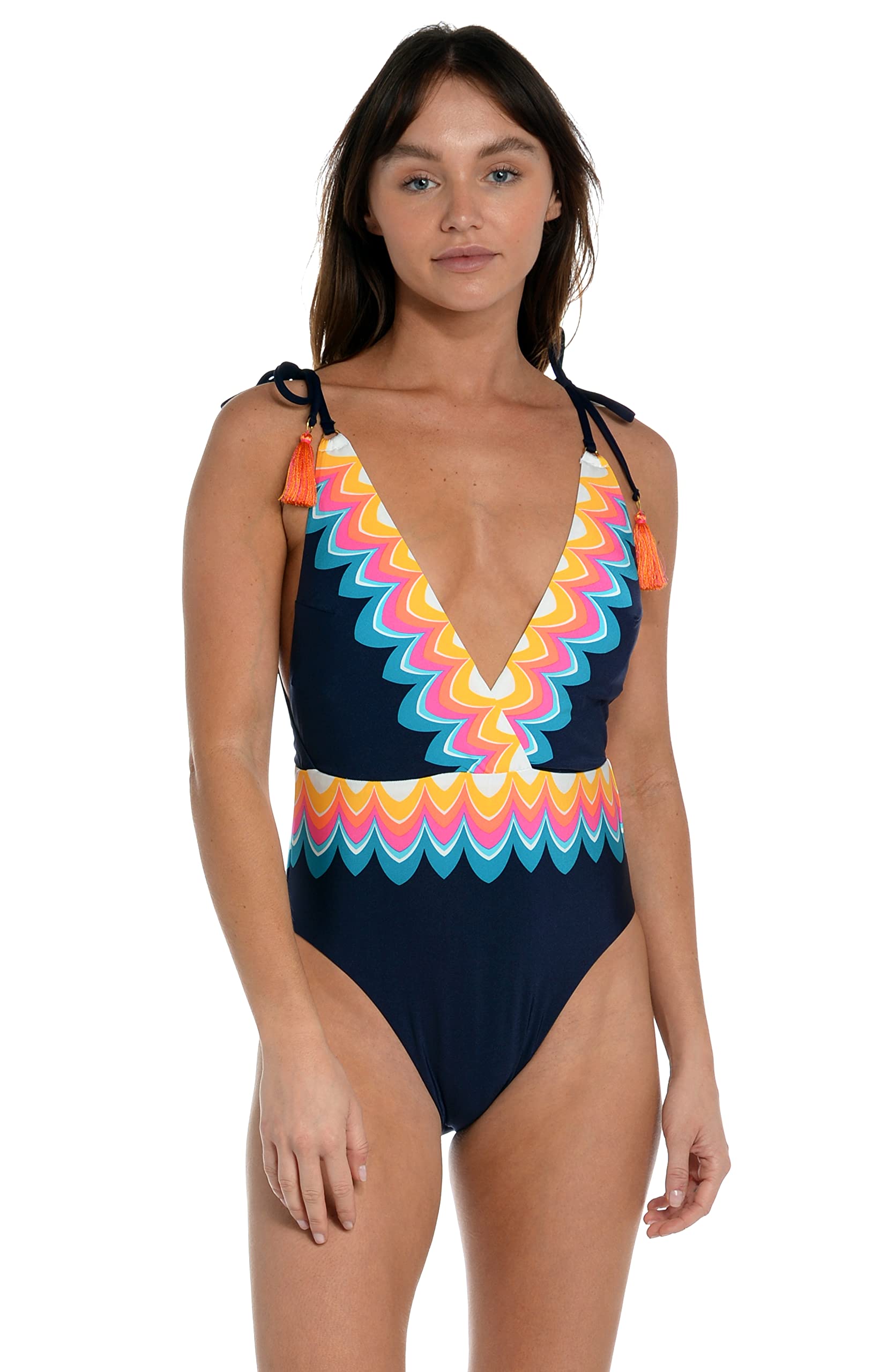 Mio One Piece Swimsuit for Women - Sexy High Cut Bathing Suit with Adjustable Straps & Tummy Control - Perfect for Beach, Pool & Summer Vacation